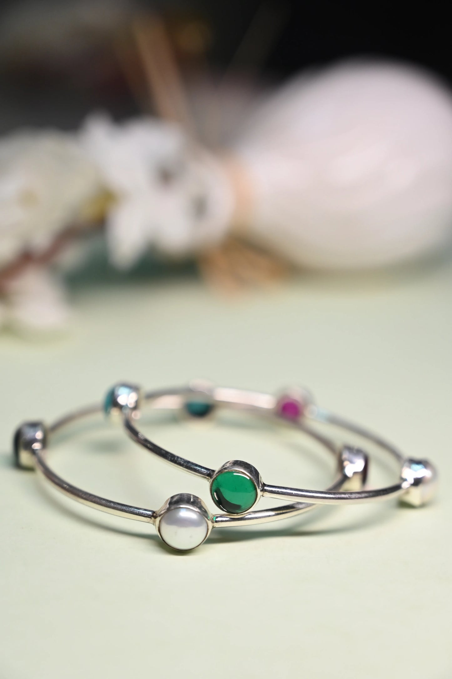 Aadhya Fine Multistone Bangle
