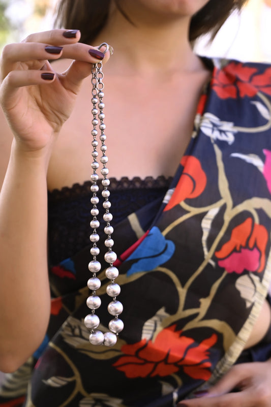 Aadhya Classic Matte Ball Necklace