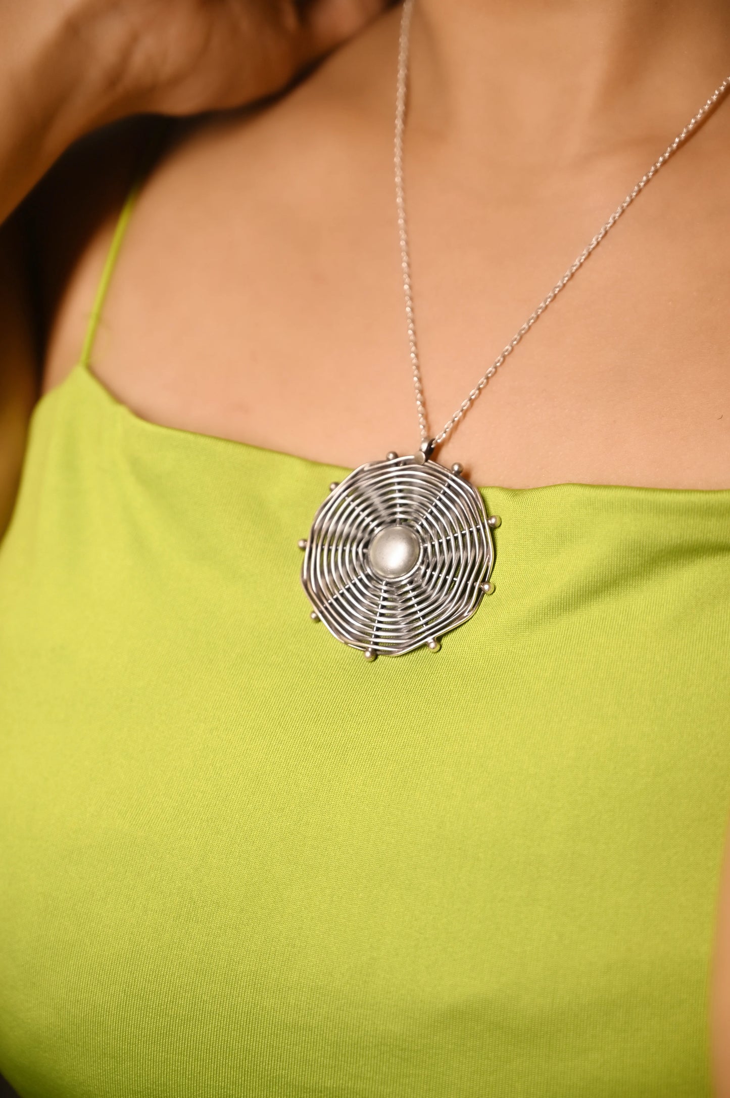 Aadhya Wire Concentric Necklace