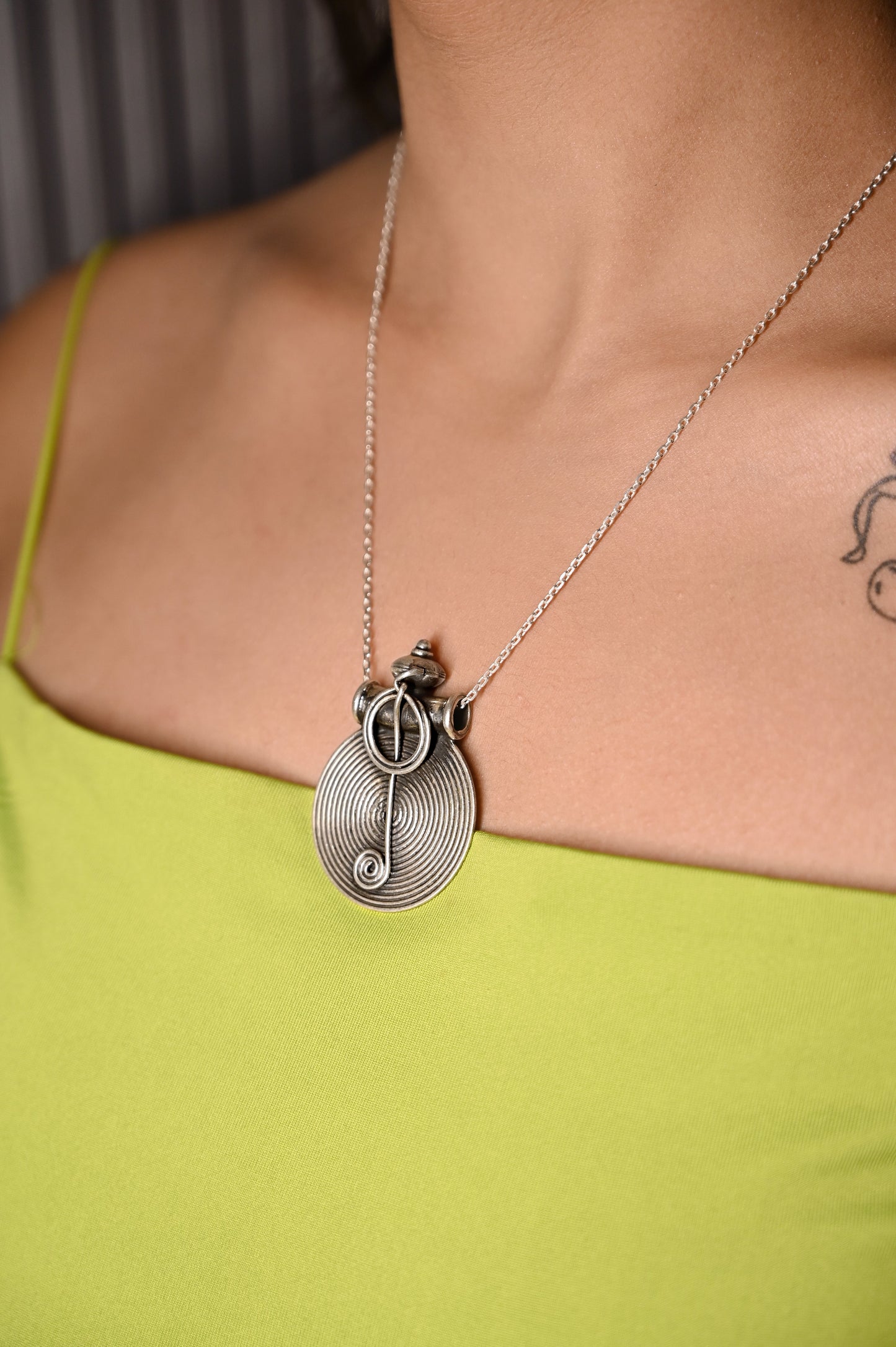 Anaya Intricate Spiral Necklace