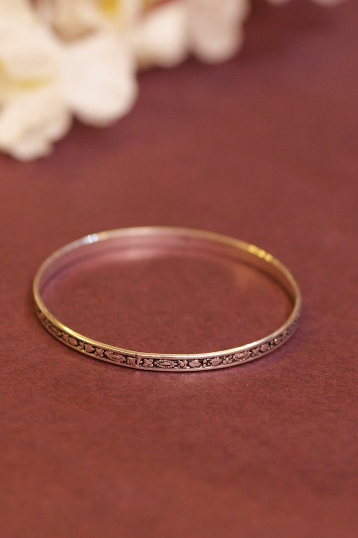 Anaya Floral Vine Classic Bangle