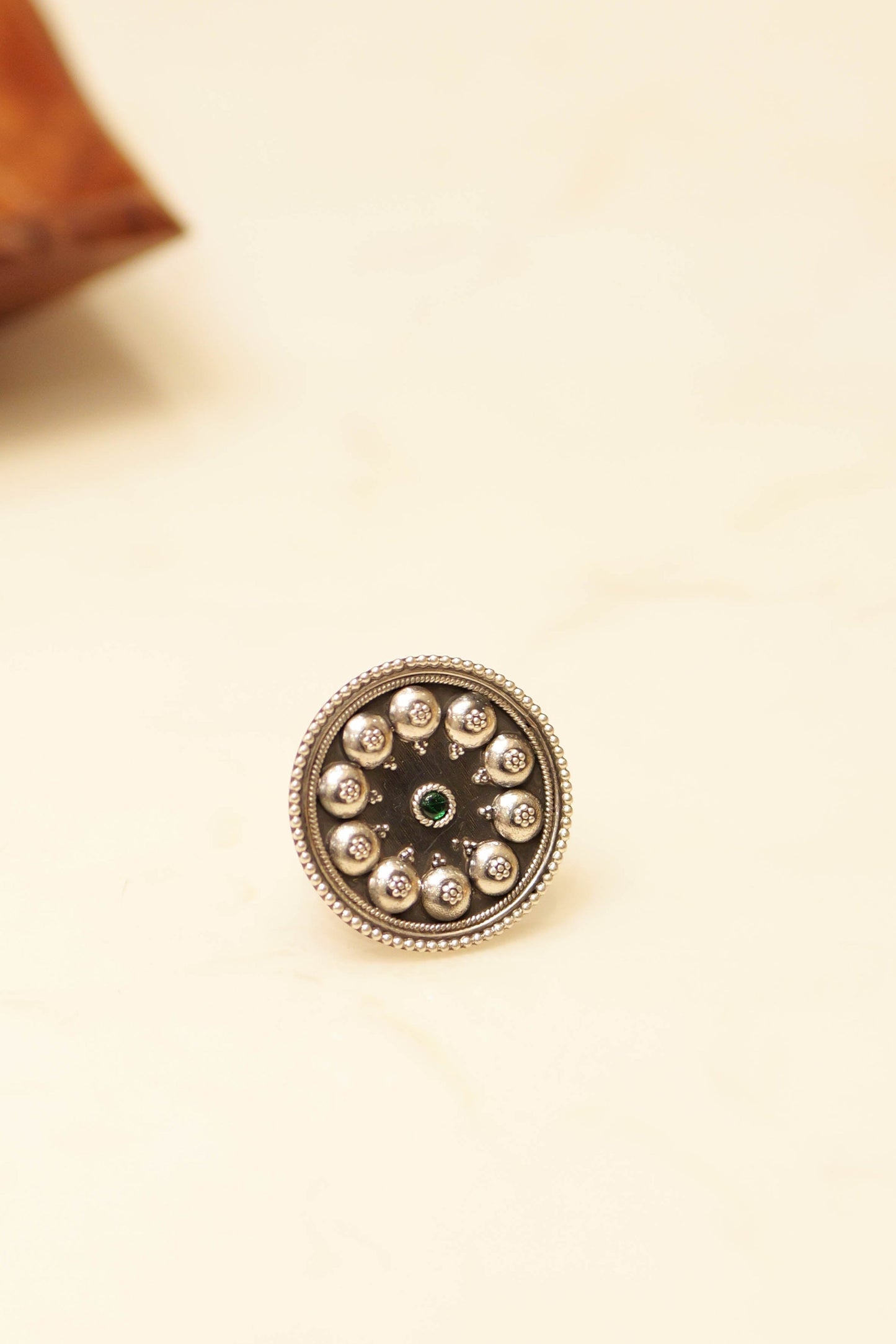 Anokhi Emerald Daana Statement Ring