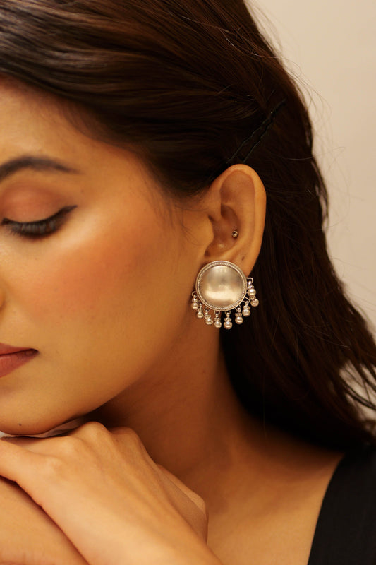 Aadhya Classic Matte Ghungroo Earring