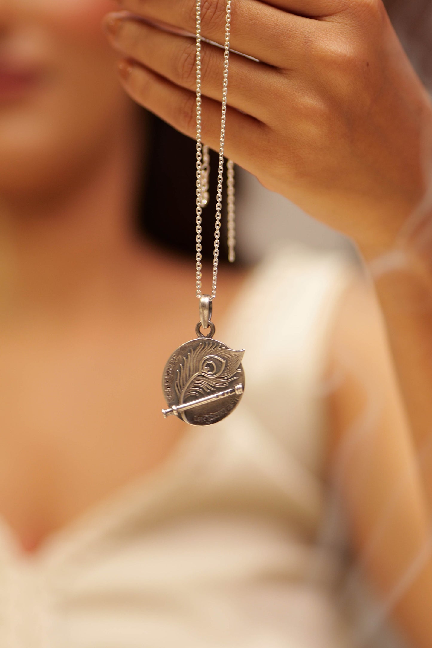 Krishna Vasudevaya Mantra Pendant
