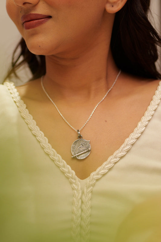 Krishna Vasudevaya Mantra Necklace