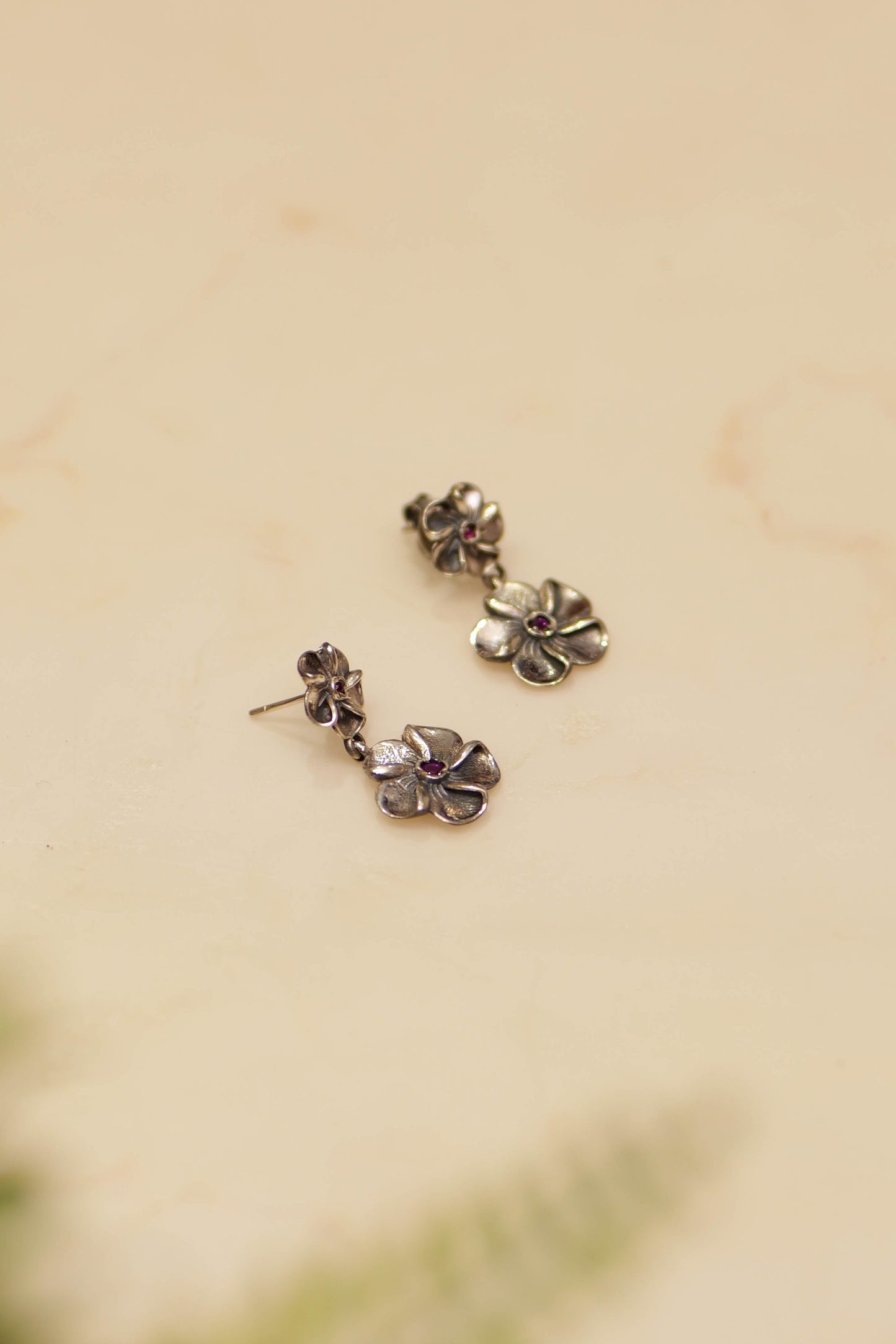 Aadhya Classic Floral Charm Necklace Set