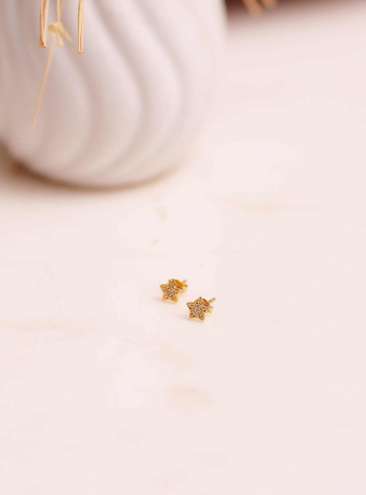 Celeste Diamond Star Studs