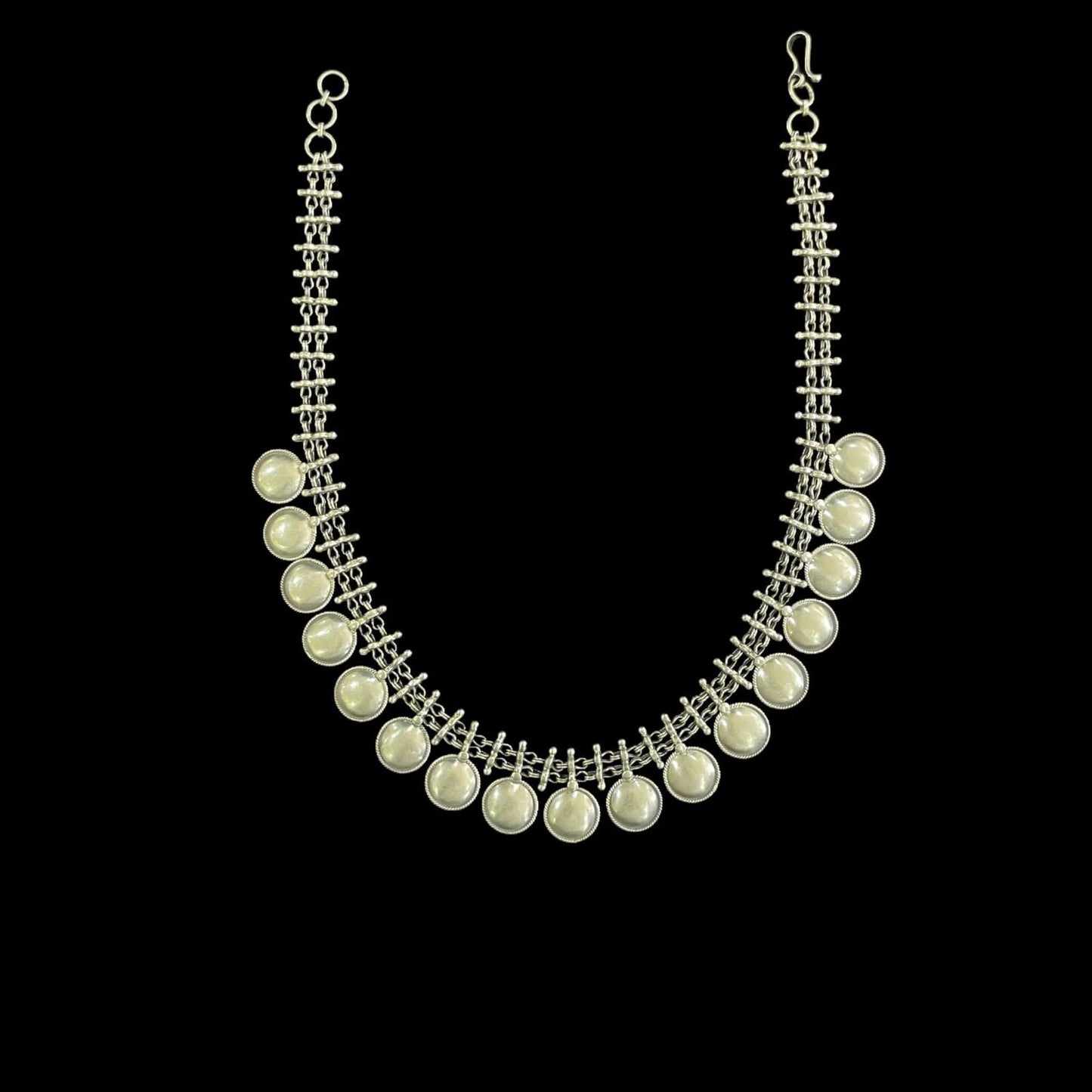Anokhi Vintage Coin Silver Necklace