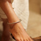 Aadhya Textured Mesh Ankle Kada