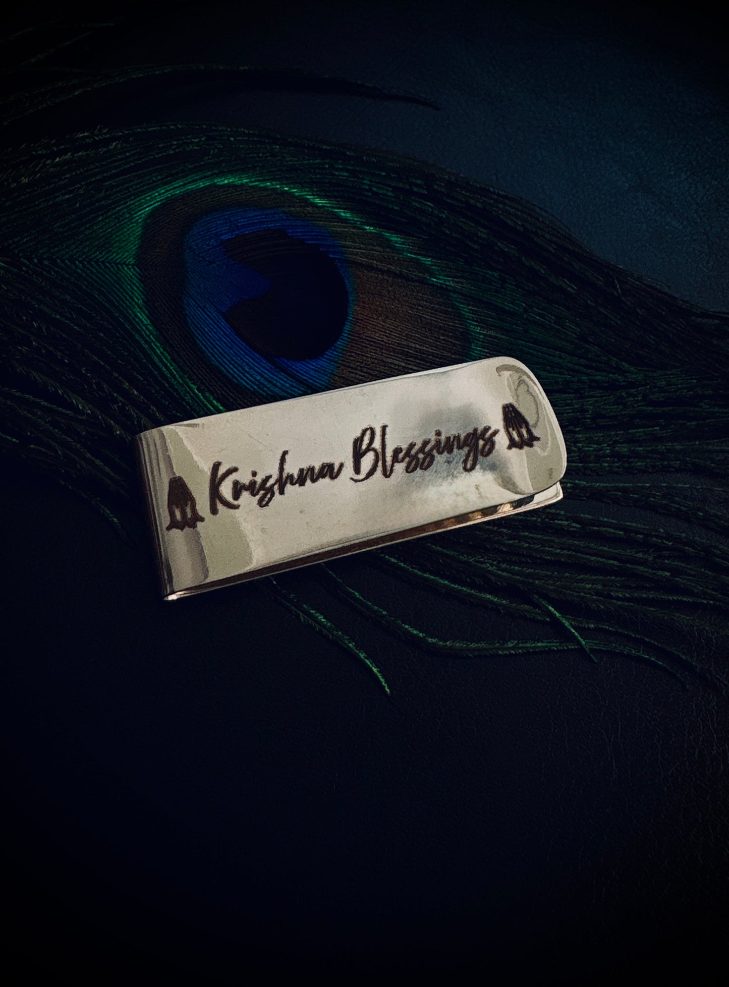 Krishna Blessings Money Clip