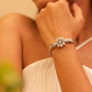 Essence Flower Jadau Bracelet