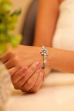 Essence Flower Jadau Bracelet