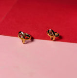 Rose Classic Knot Hoops