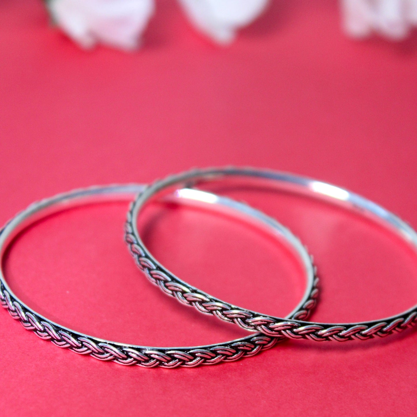 Aadhya Knot Woven Bangle