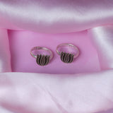 Aadhya Lotus Elegance Toe Ring