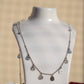 Silver Pearl Charms Necklace