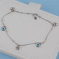 Evil Eye Elegance Anklet
