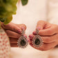Midnight Luster Twinkling Drop Earring