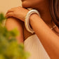 Anokhi Sutlada Tode Silver Bangle