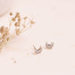 Celeste Diamond Moon Studs