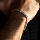 Classic Textured Curb Chain Men’s Bracelet