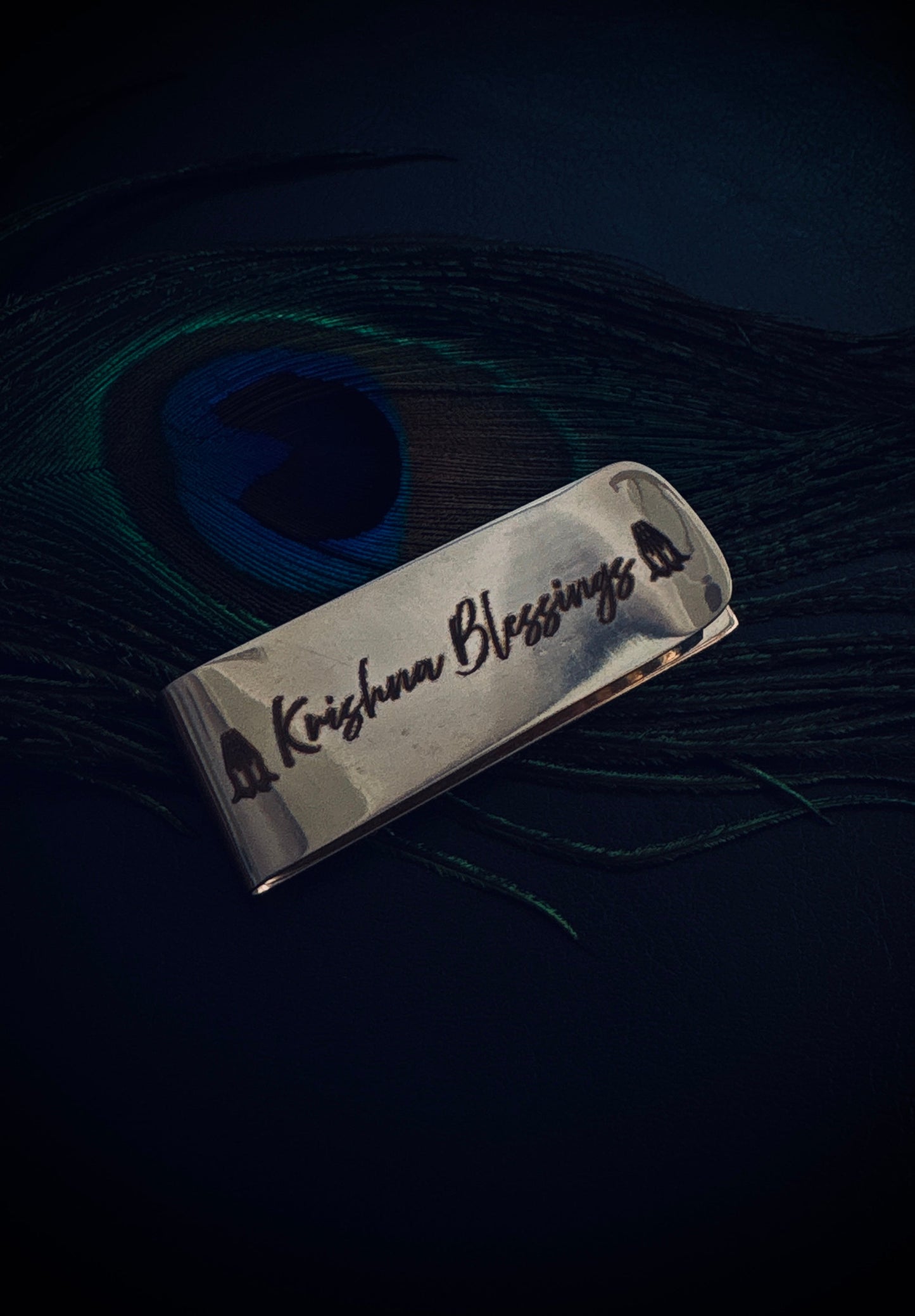 Krishna Blessings Money Clip