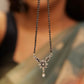 Aadhya Jadau Floral Mangalsutra