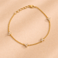Aadhya Trio Charm Bracelet