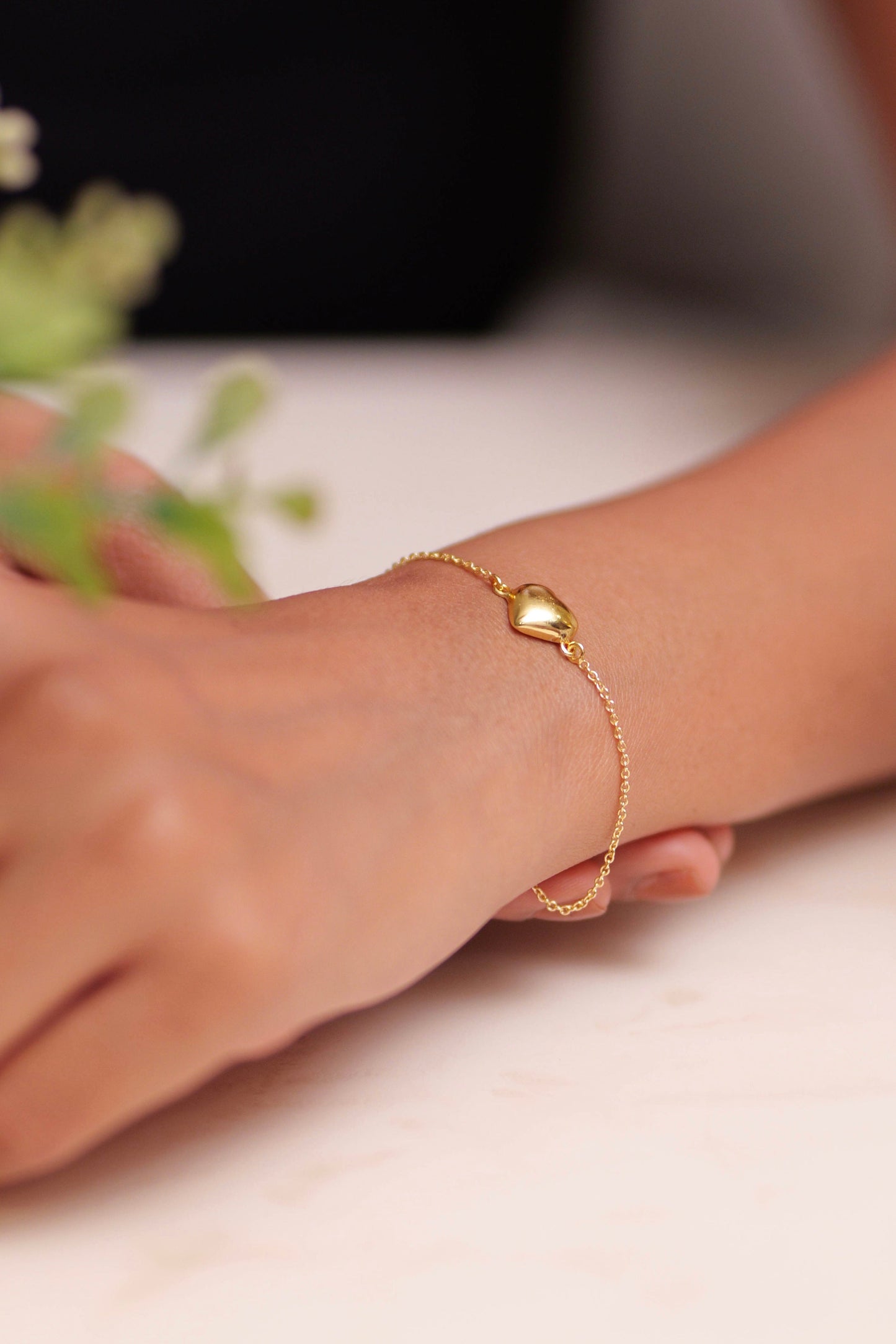 Aadhya Classic Heart Bracelet