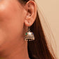 Aadhya Multistone Matte Jhumka