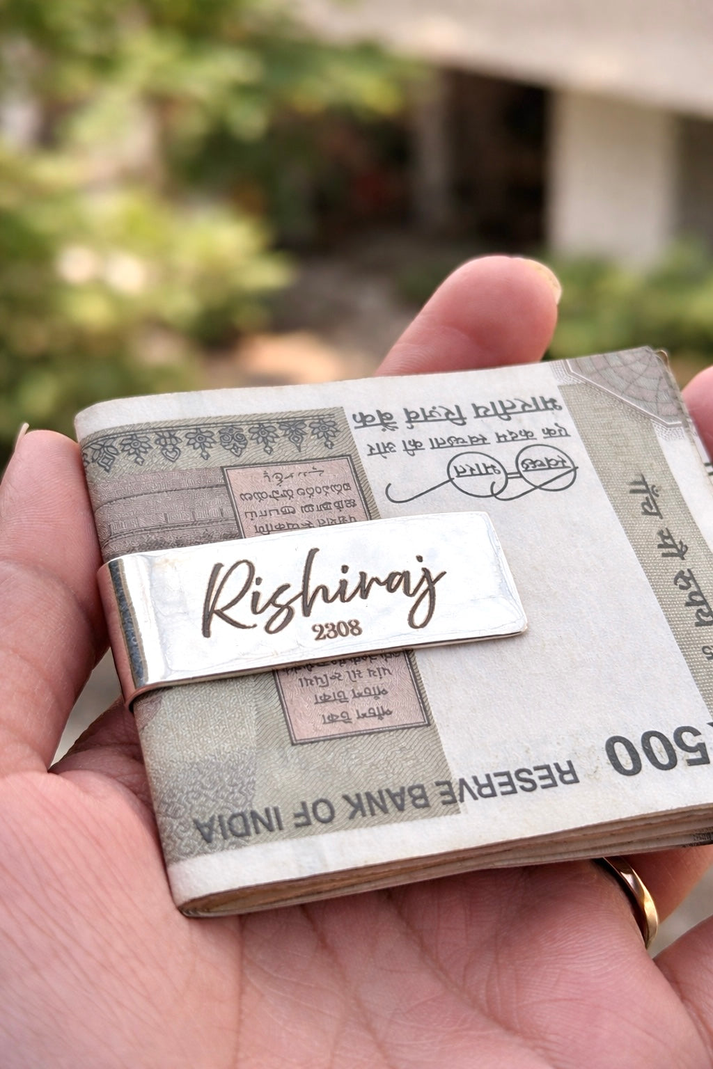Classic Personalized Engraved Money Clip
