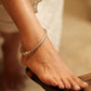 Aadhya Textured Mesh Ankle Kada