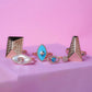 Rose Gold Star Serenity Ring