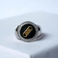 Men's Audi Diamond Silver Ring