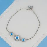 Silver Triple Protection Bracelet