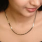 Rose Gold Twisted Chain Necklace
