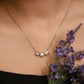Silver Trinity Spark Cube Necklace
