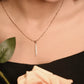 Rose Linear Drop Pendant Set