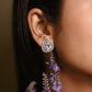 Zara Crystal Teardrop Stud Earring
