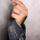 Silver Dual Glam Ring