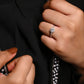 Silver Halo Bliss Ring