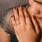 Silver Zuri Zig Ring