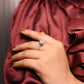 Ira Cushion Moissanite Ring