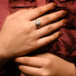 Sitara Oval Moissanite Ring