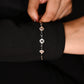 Dual Tone Stone Grace Bracelet