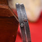Aadhya Flower Twisted Bangle