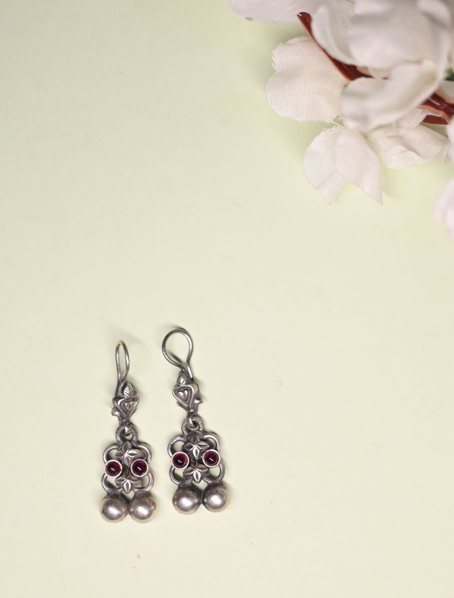 Virasat Jadau Multicolour Ball Earrings