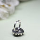 Classic Pink Vintage Teardrop Ring