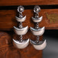 Mishi Crescent Moon Layered Earrings