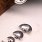Mishi Crescent Moon Layered Earrings